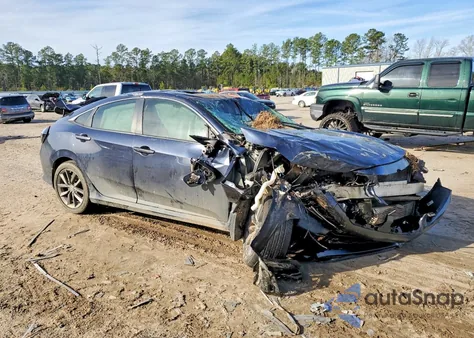 2019 Honda Civic Ex из США, поврежденный, VIN 19XFC1F33KE003011